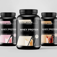 3-er Set Whey Protein motion sports