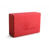 Yogablock 23 x 15 x 7,5 cm - rot