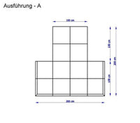 Komplette Bodenschutzfläche A Maße: Breite: 100/ 200 cm; Tiefe: 200 cm