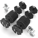 ATX® Verstellbare Kurzhanteln - Octa Dumbbells - 2 x 24 kg Bestandteile