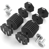 ATX® Verstellbare Kurzhanteln - Octa Dumbbells - 2 x 24 kg Bestandteile