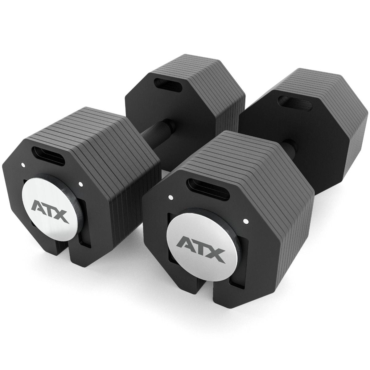 ATX® Verstellbare Kurzhanteln - Octa Dumbbells - 2 x 53 kg