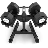 ATX® Octa-Dumbbells 2 x 36 kg - Verstellbare Hanteln inkl. Ablageständer