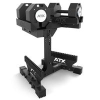 ATX® Adjustable Dumbbell Stand - M mit Kurzhanteln