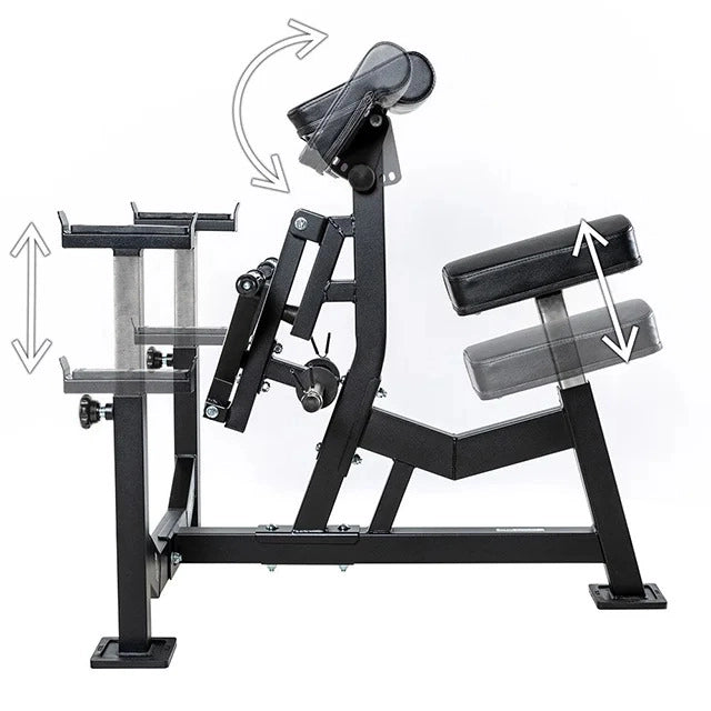 ATX® Bizeps Maschine - Curl Bank Verstellbarkeit