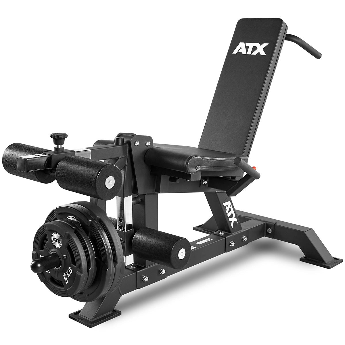 ATX® Beinstrecker Beinbeuger - Leg Combo Chair inkl. Hantelscheiben