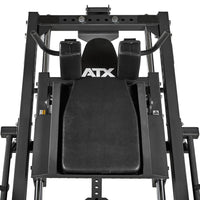 ATX® Beinpresse / Hackenschmidt Ergonomisch geformte Schulterpolster für eine optimal schonende Druckbelastung