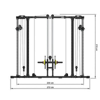 ATX® Cable Cross Over 600 - Plate Load Maße