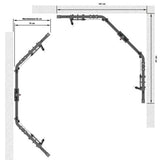 ATX® Cable Cross Over Stack Weight 600 Maße von oben