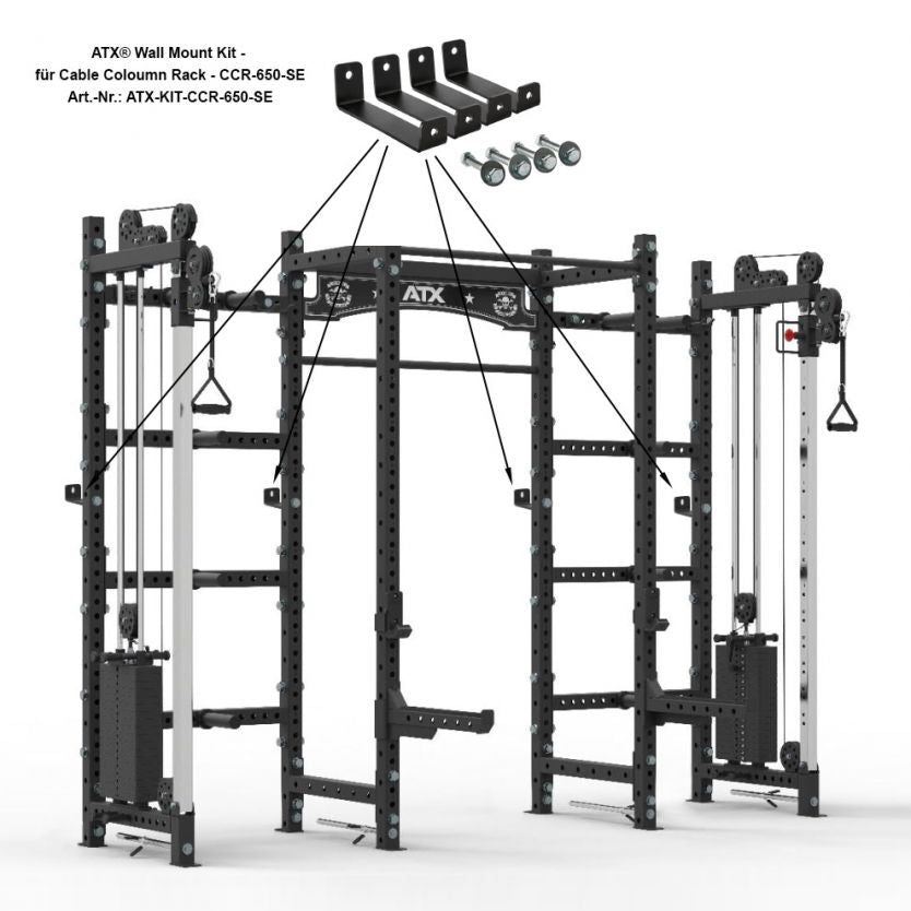  ATX® Wall Mount Kit - für Cable Column Rack - CCR-650-SE