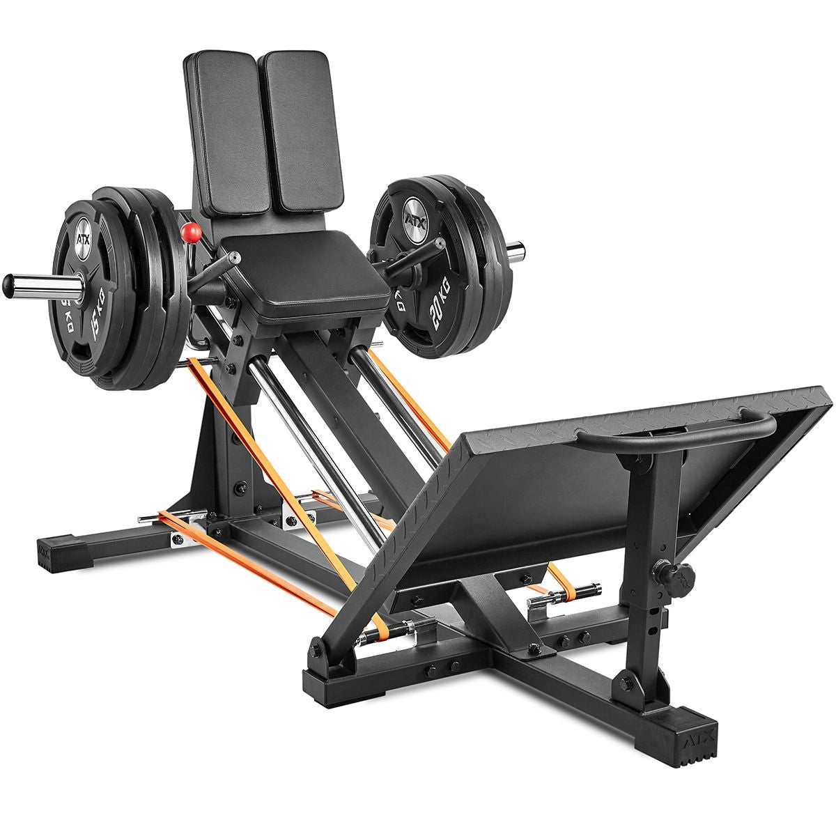 ATX Compact Leg Press Combo Hackenschmidt squat machine motion sports