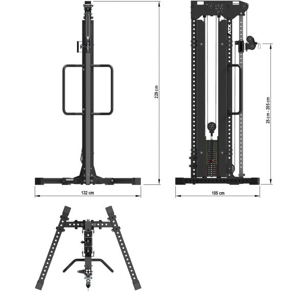 ATX® Cable Pull Tower Kabelzugstation