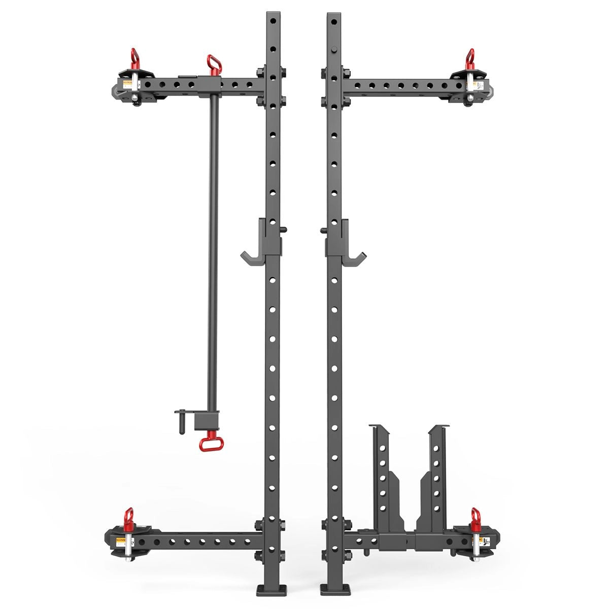 ATX® Fold Back Rack Half Rack 500 eingeklappt