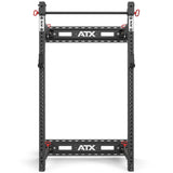 ATX® Fold Back Rack 750 Frontansicht mit Mounting Rail