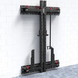  ATX® Fold Back Rack 750 eingeklappt - Tiefe 13 cm