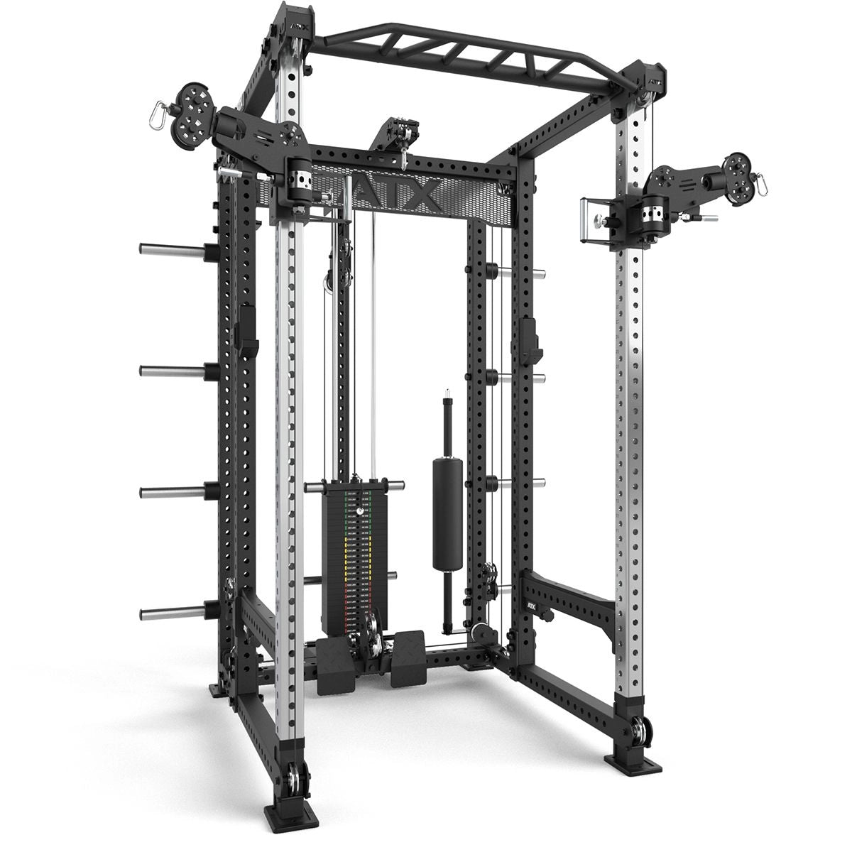 ATX® Hardcore Power Rack FCR-780 + Cable Cross + 125 kg Latzug – motion ...