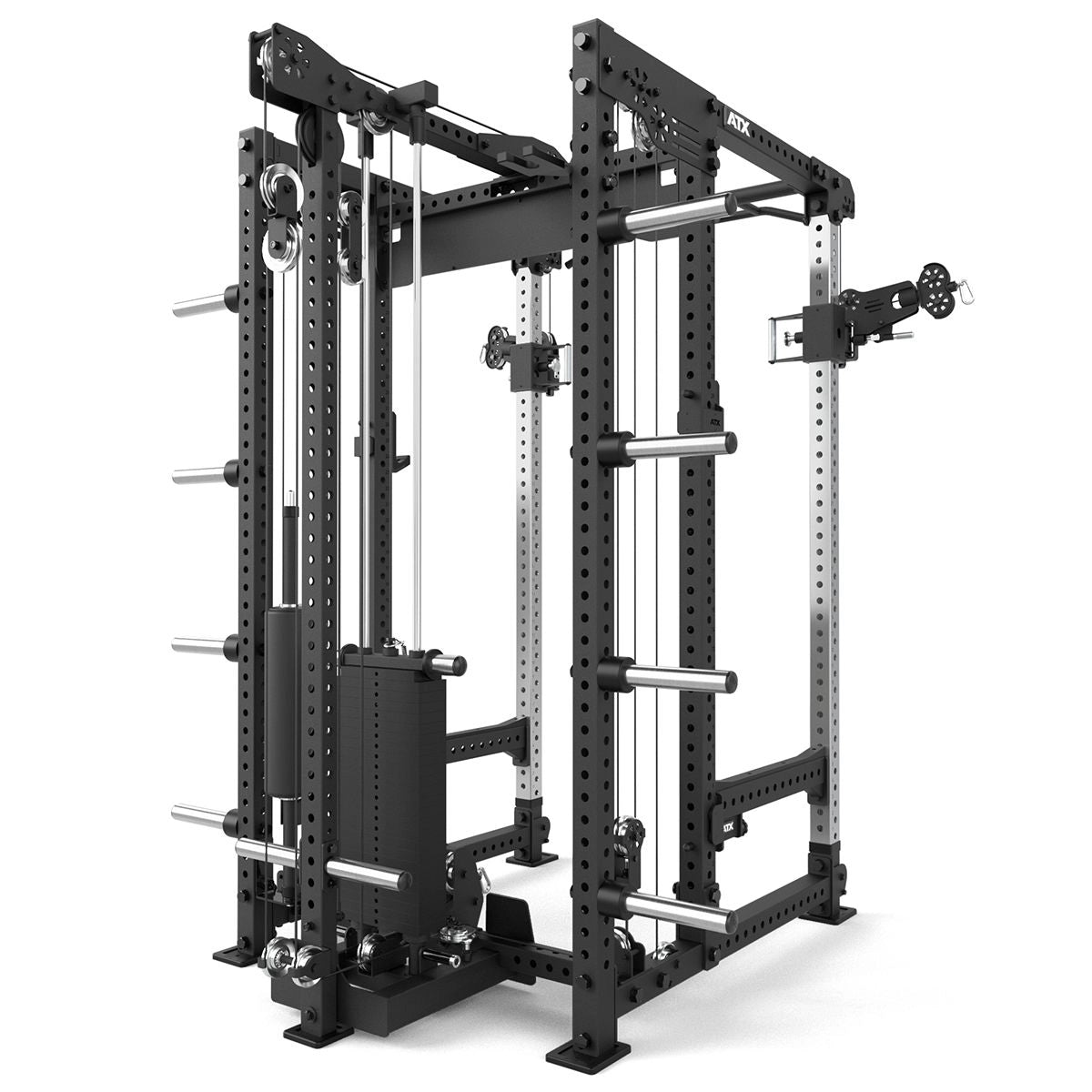 ATX® Hardcore Power Rack Ansicht von hinten