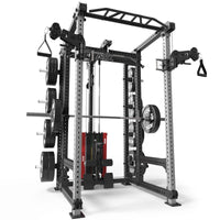 ATX® Hardcore Power Rack & Pull Station FCR-780 inkl. Hantelscheiben