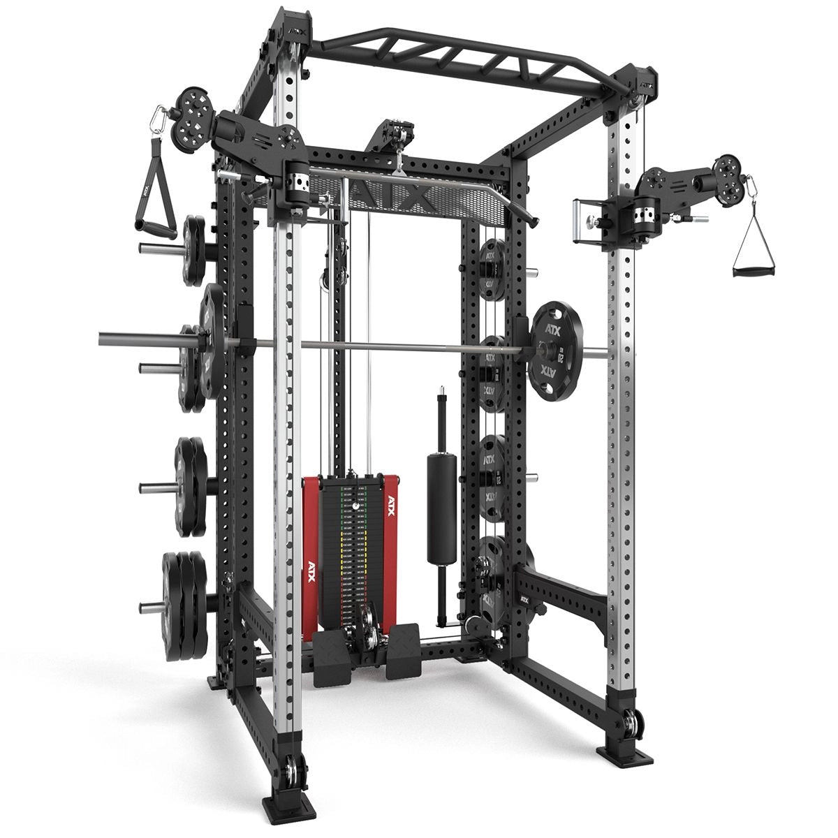 ATX® Hardcore Power Rack mit Hantelscheiben