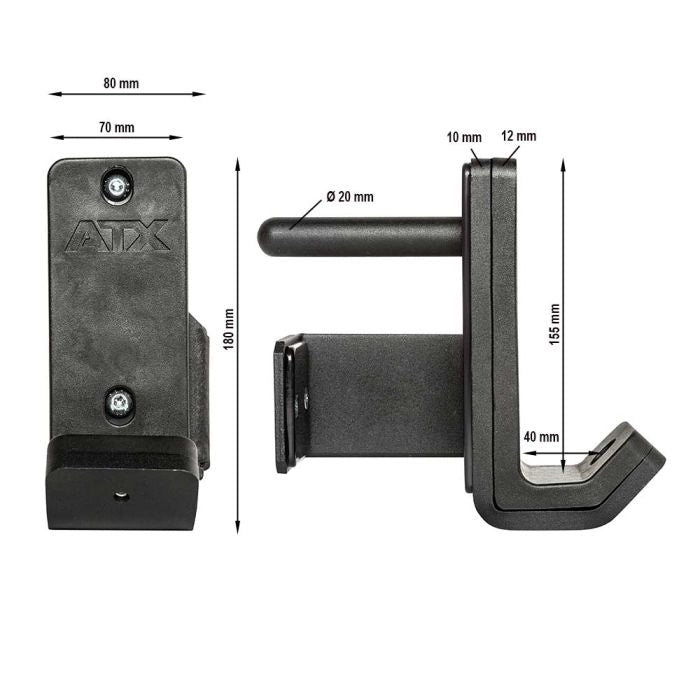 ATX® J-Hooks Type V / Serie 800 Maße