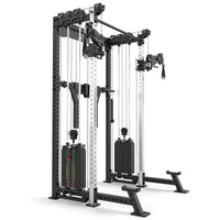 ATX® Cable Half Rack mit 2 x 90 kg Steckgewichte Komplettstation
