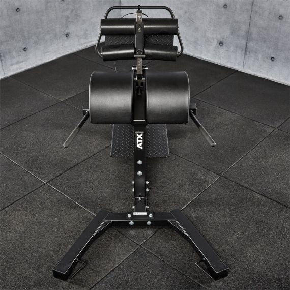 ATX® Glute Ham Trainer Pro optimale Trainingshöhe 110 cm – von Boden bis Oberkante Polsterauflage