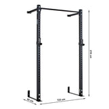 ATX® Half Rack HRW-640 Maße: Breite: 123 cm; Tiefe: 55 cm; Höhe: 210 cm