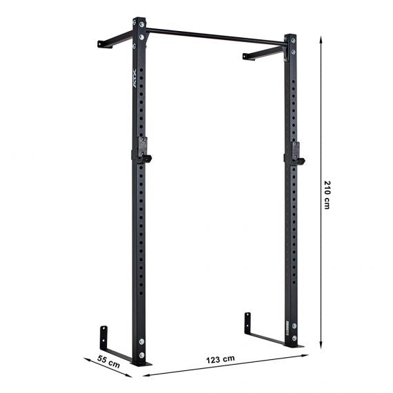 ATX® Half Rack HRW-640 Maße: Breite: 123 cm; Tiefe: 55 cm; Höhe: 210 cm