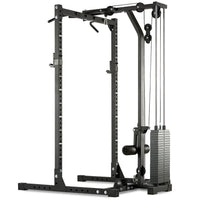  ATX® Half Rack 620 - Komplettsystem inkl. Latzugstation - Stack Weight 115 kg mit 5 kg Abstufung