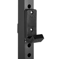 ATX® Half Rack – Komplettstation inkl. Latzug (Steckgewichte) und 1 Paar schwer belastbaren J-Hooks