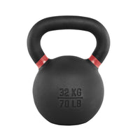 ATX Guss-Kettlebell 32 kg mit Gewichtsangabe und rotem Farbcode