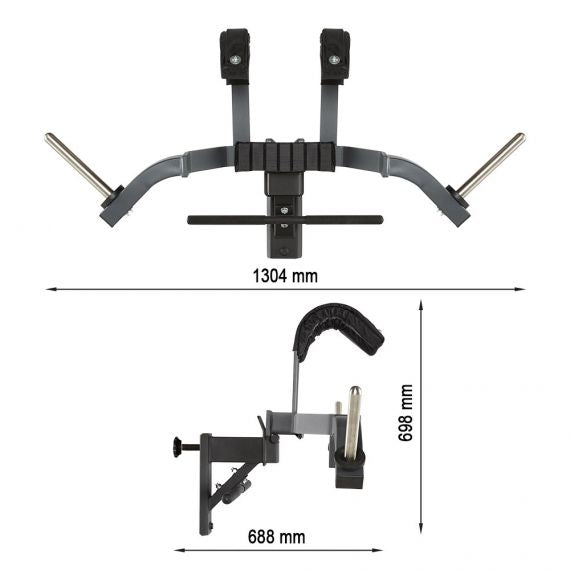 ATX® Leg Master - Rack Add-On Maße: Breite: 130 cm; Höhe: 63 cm; Tiefe: 69 cm