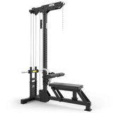 ATX Latzug und Ruderzug für Scheibengewichte - Frontansicht