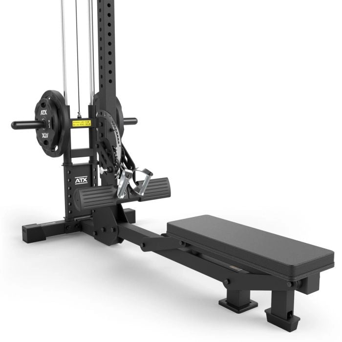 ATX Latzug - Detailansicht Seilrollen und Führung