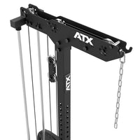 ATX Latzugstation - Detail Rahmenkonstruktion