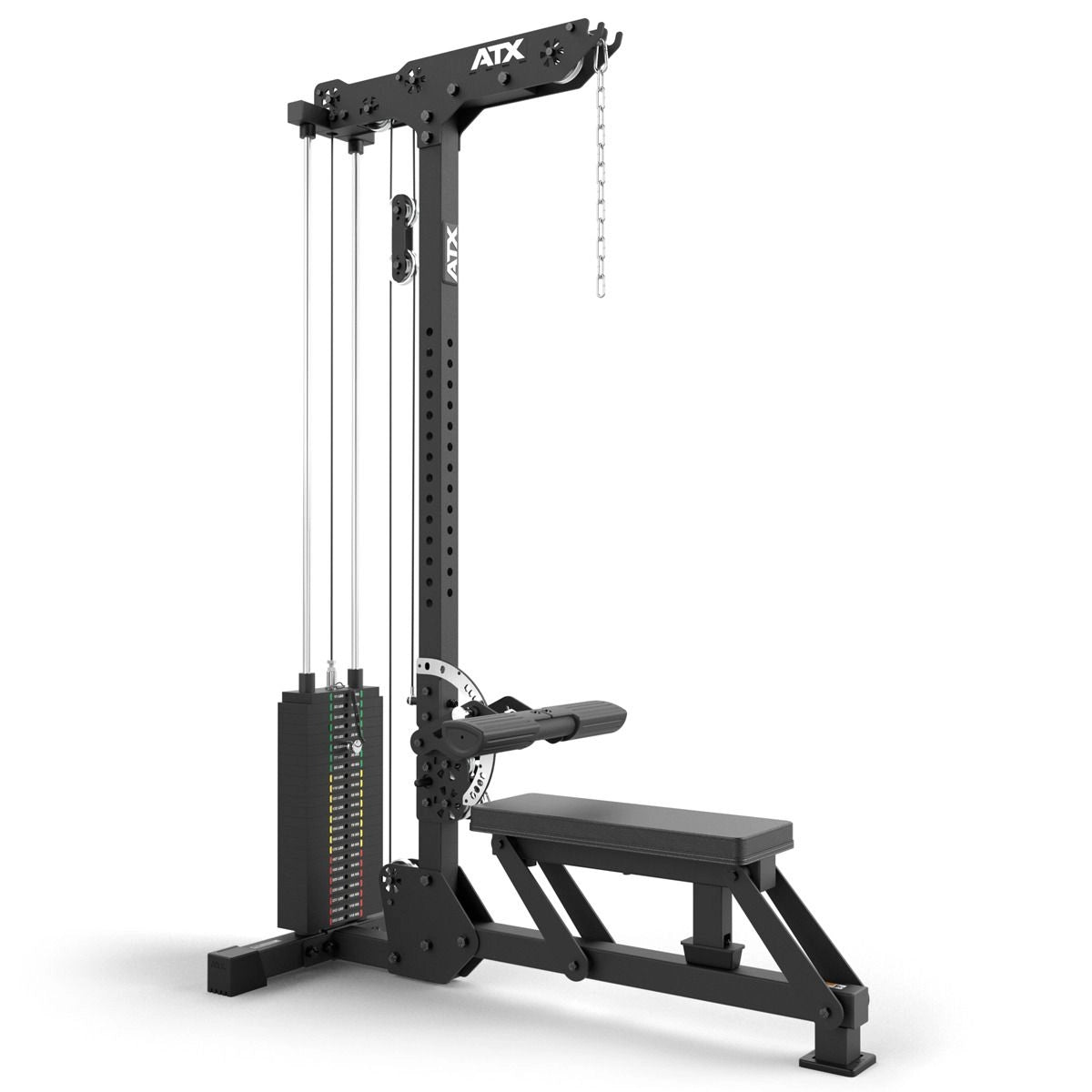 ATX® Latzug und Ruderzug - 115 kg Steckgewichte