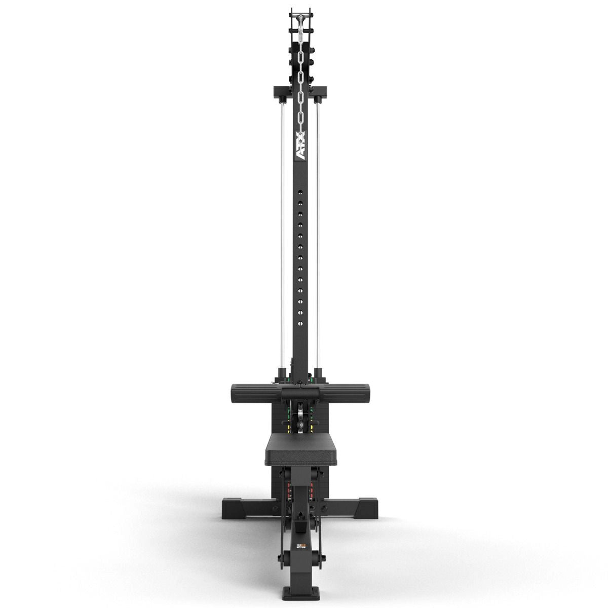 ATX® Latzug und Ruderzug - 115 kg Steckgewichte Frontansicht