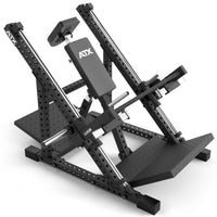 ATX® Rudermaschine - Double-side Linear Row seitliche Ansicht