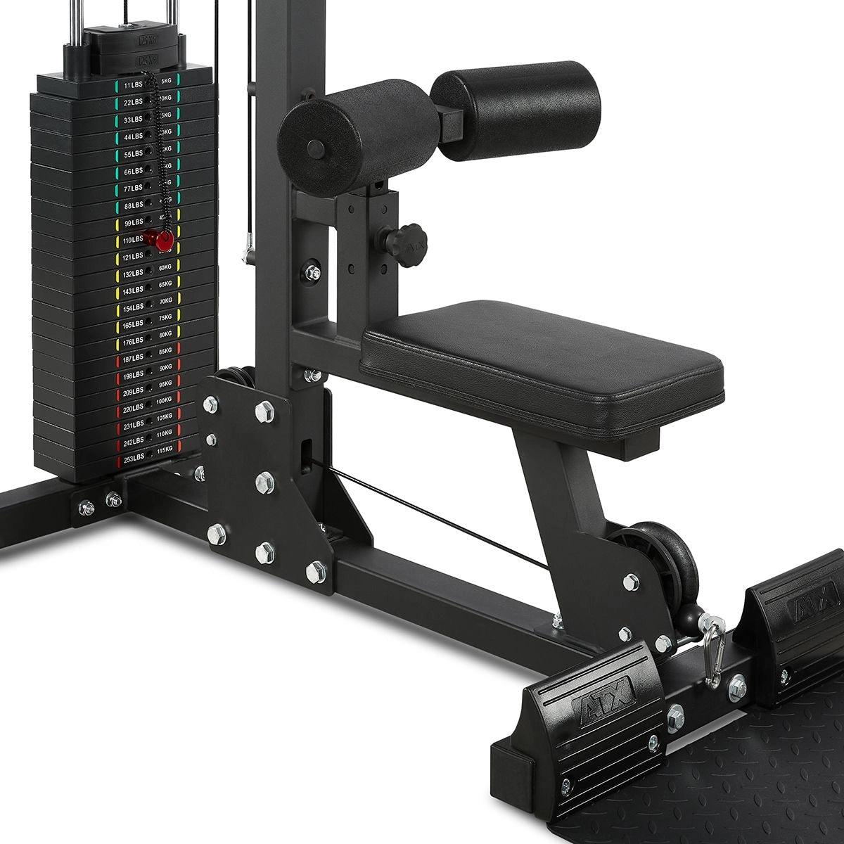 ATX® Lat Machine 750 / Lat pulldown machine with plug-in weights