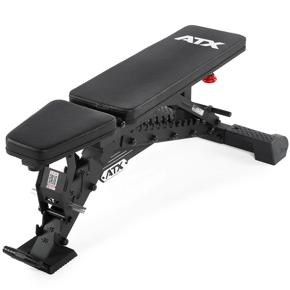 ATX® Warrior Bench Hantelbank 2.0 flache Einstellung 0 Grad