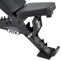 ATX® Warrior Bench Hantelbank 2.0 Sitz Verstellmöglichkeiten