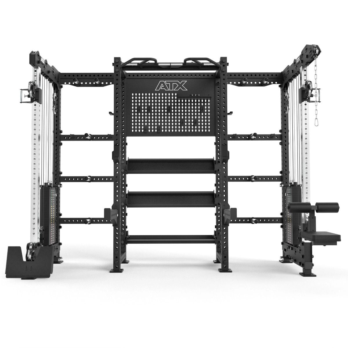 ATX® Multi Cable Rack & Storage Station - The Wall Frontansicht