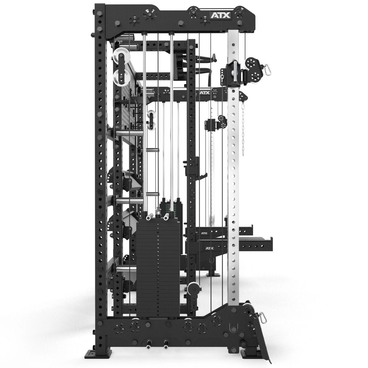 ATX® Multi Cable Rack & Storage Station - The Wall Seitenansicht