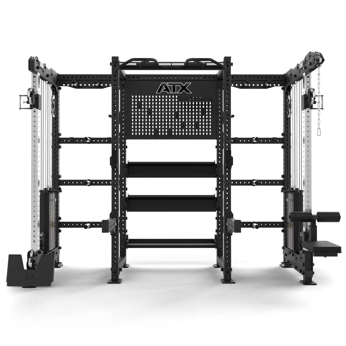 ATX® Multi Cable Rack & Storage Station - The Wall Frontansicht