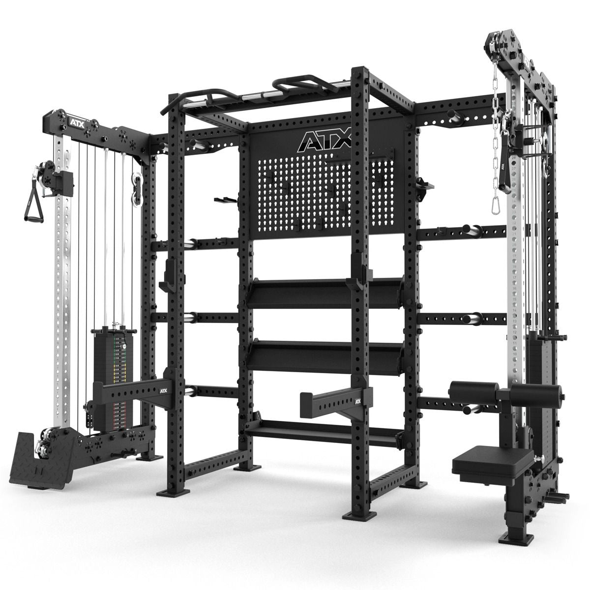 ATX® Multi Cable Rack & Storage Station - The Wall Ansicht von rechts