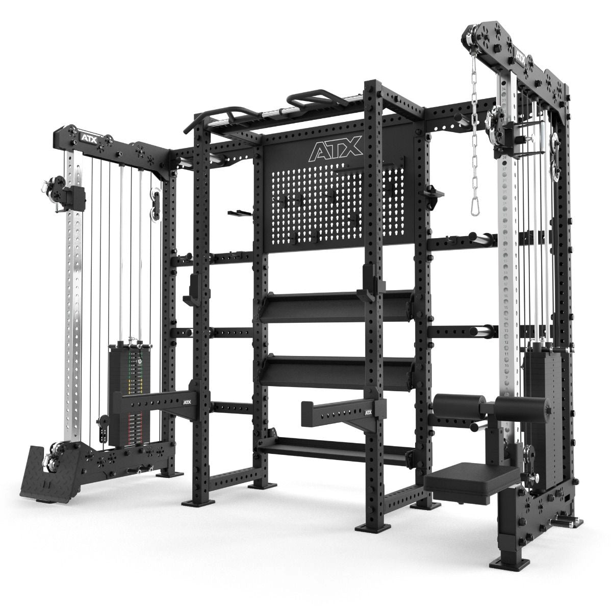 ATX® Multi Cable Rack & Storage Station - The Wall Ansicht von rechts