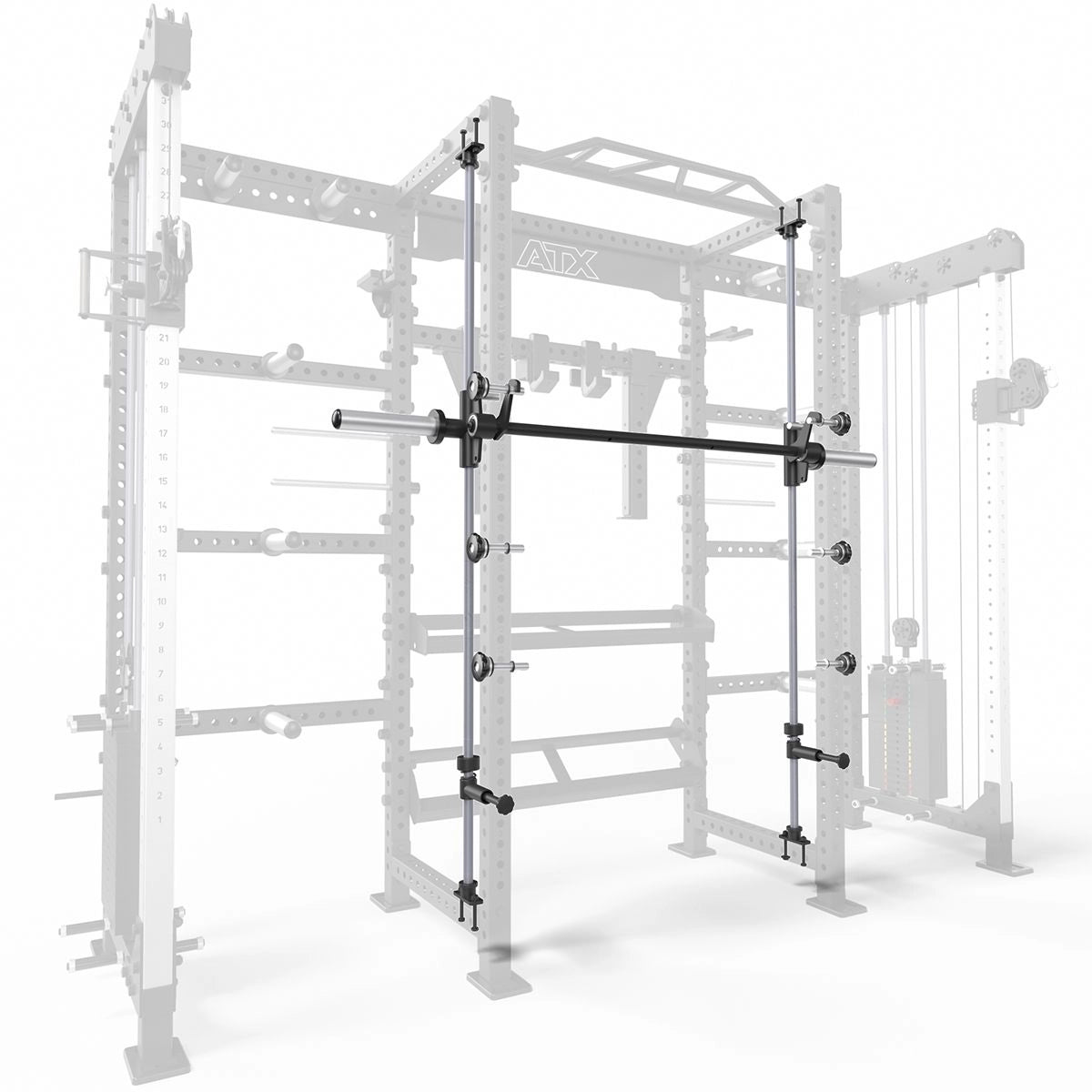 Atx Smith Rack Stoppers ATX® Multipress / Smith Option for Cable Cross Rack – motion sports