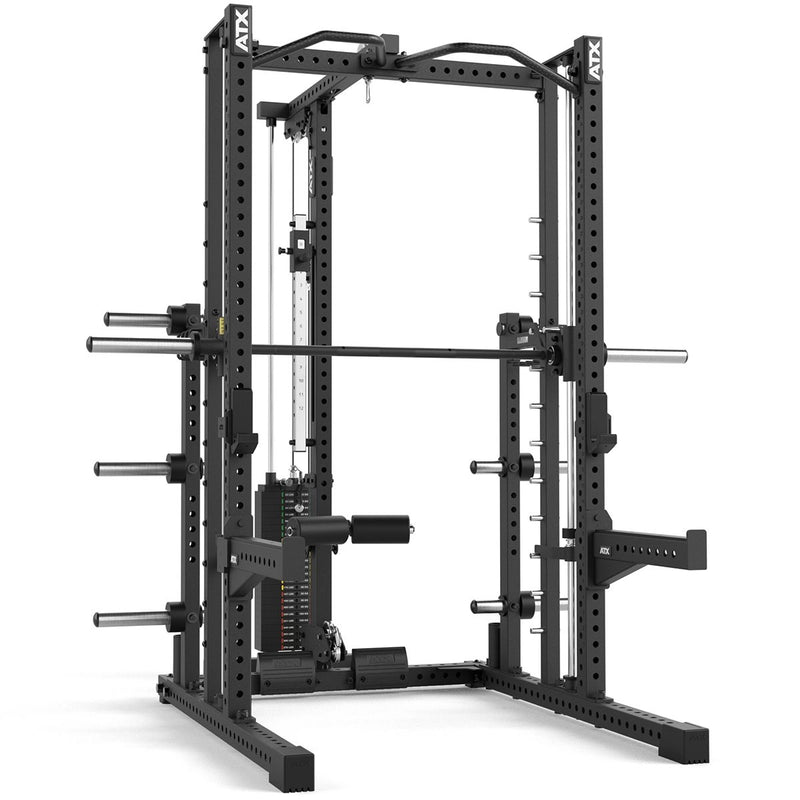 ATX® Multipresse-Rack 780 Komplettstation mit Latzugstation - 125 kg Steckgewichte