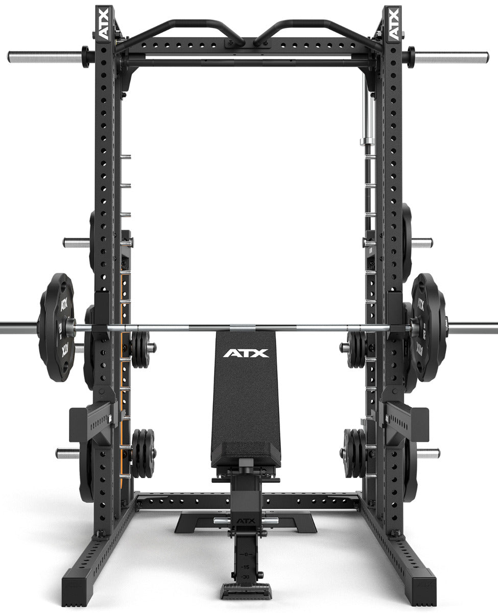 ATX® Multipresse MPX-780 - Smith Machine Frontansicht mit Hantelstange