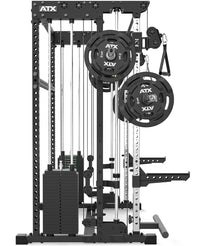 ATX® Multi Smith Rack - Höhe 195 cm - 2 × 100 kg seitlich mit Zubehör